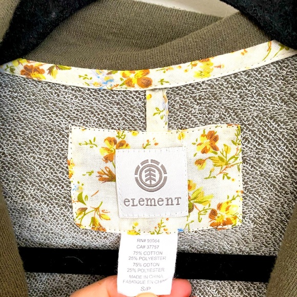 Element, Sweater style cardigan, size small - Picture 3 of 3